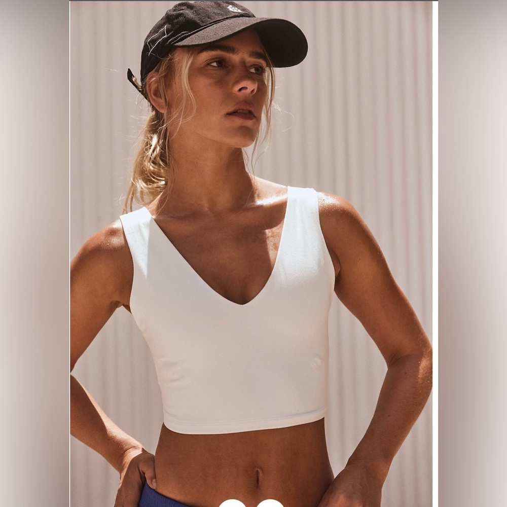 Never Better Crop | Free People WHITE